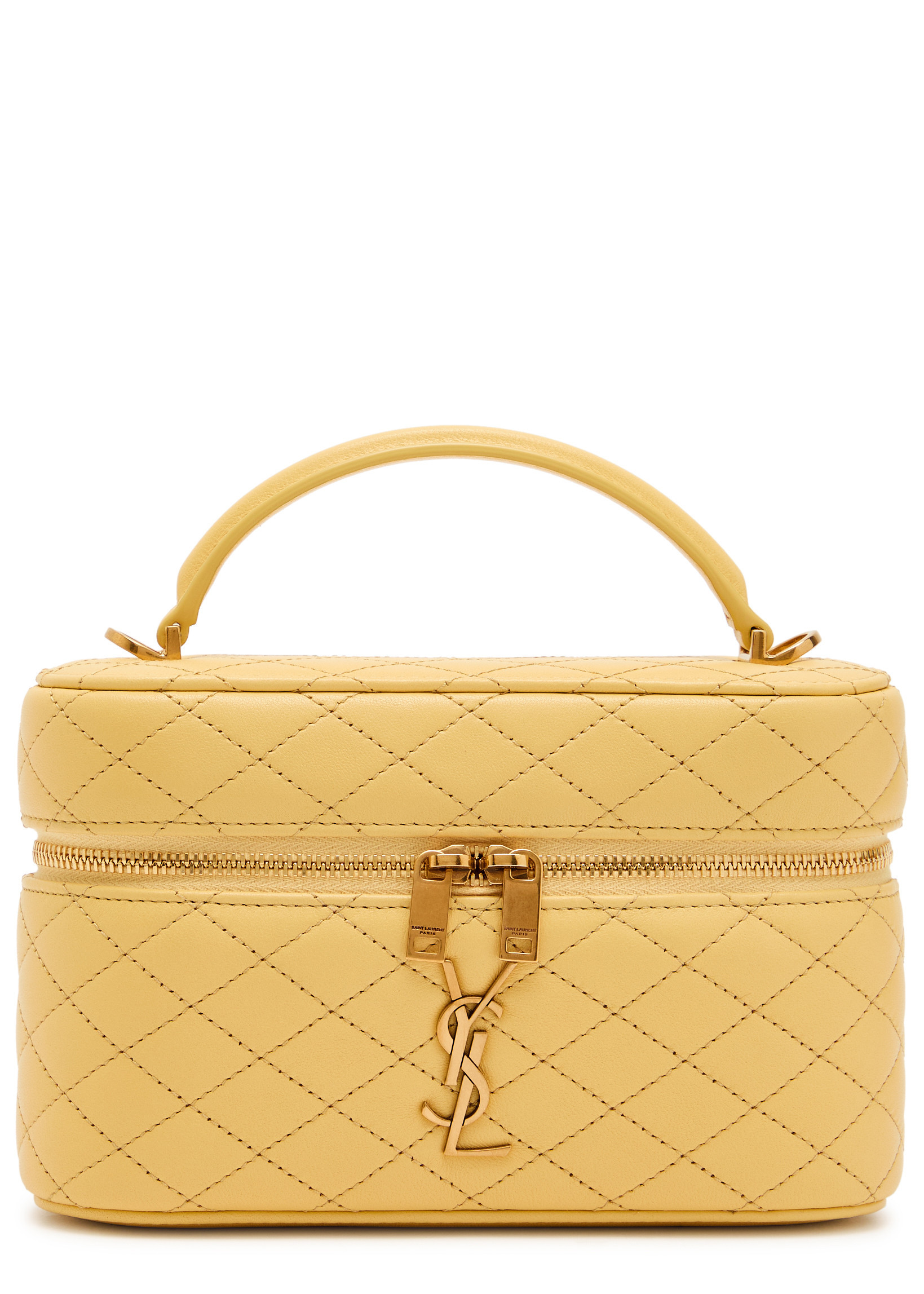 Gaby mini quilted leather top handle bag | Harvey Nichols