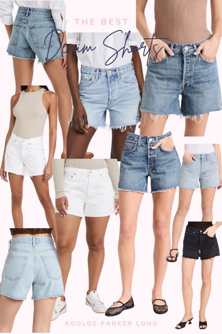 The AGOLDE Parker LONG Jean Shorts are my absolute favorite! I have them in a couple of denim washes, as well as white. They’re the only denim shorts I wear! 

True to size. They give a little bit with wear and feel like vintage shorts you’ve had your whole life. Not too short, but not too long either. They’re truly the best!!

Available in both raw hem and finished hems!

Today’s the last day to save during Shopbop’s sale! Use code STYLE to take up to 25% off all of these pairs.

#LTKstyletip #LTKSeasonal #LTKsalealert