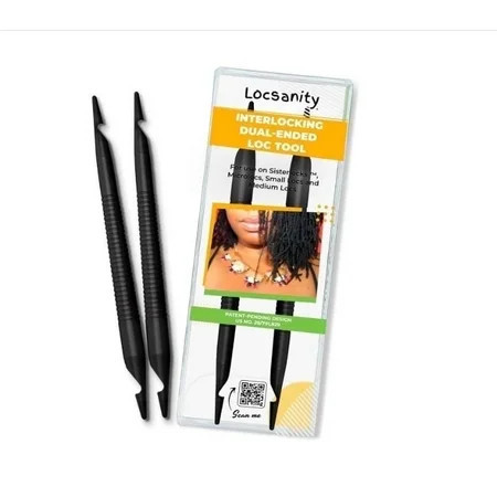 Locsanity Interlocking Dual-Ended Dreadlock Loc Tool (Metal) – Interlocking Tool for Locs & Loc Maintenance | Walmart (US)