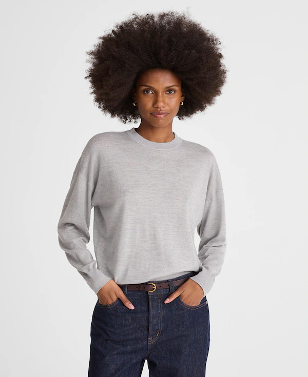 Drop-Shoulder Sweater in Merino Wool | Madewell
