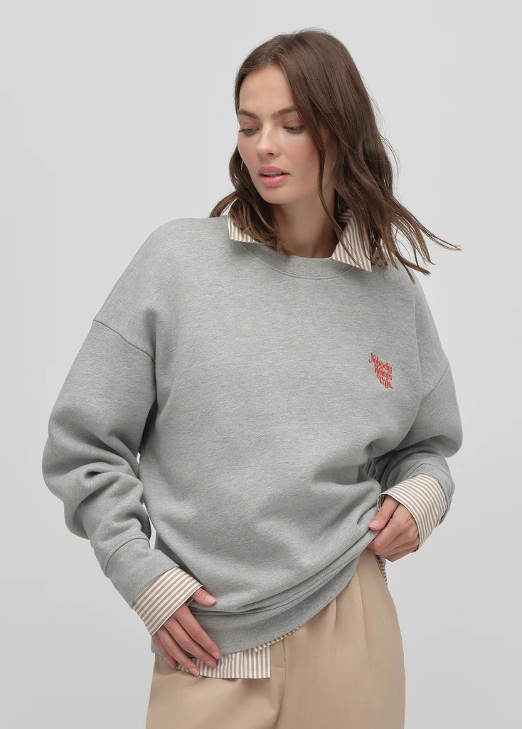 THE NWT EMBROIDERY SWEATSHIRT | Favorite Daughter