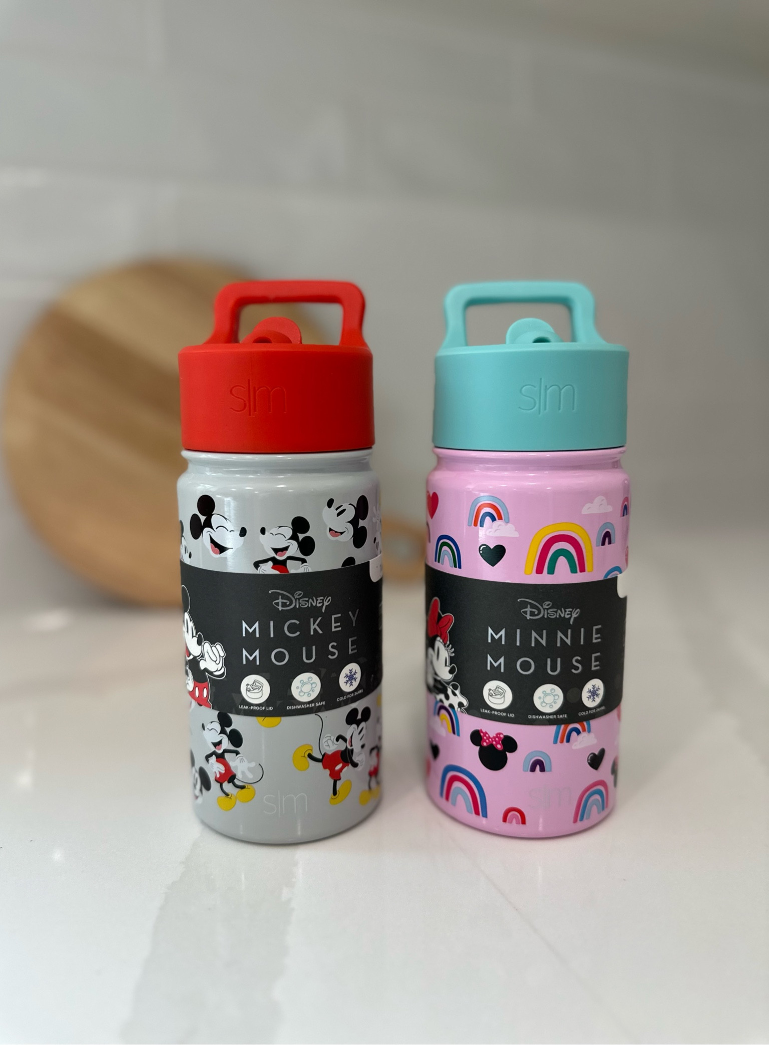 The perfect stainless steel straw water bottles from Target to keep your kids water cool this summer!
My kids are loving the Disney Mickey and Minnie prints! 
Dishwasher safe.

Kids water bottles, summer essentials, summer must haves, Dinsey, Mickey Mouse, Minnie Mouse, Stanley, Target



#LTKbaby #LTKkids #LTKfamily