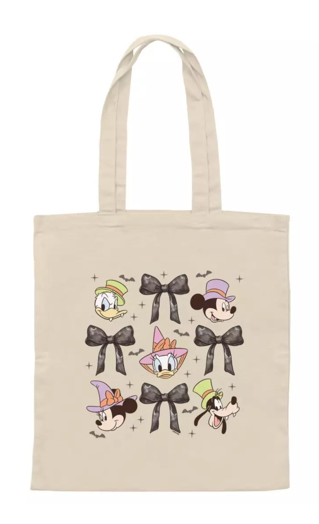 Disney Halloween Mickey friends bows coquette tote
