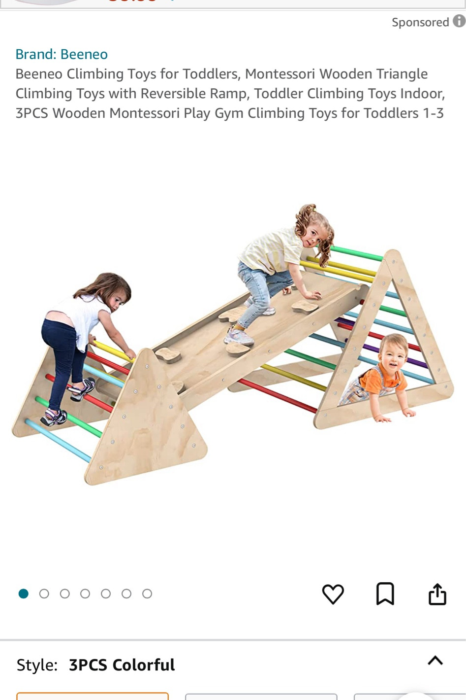 New toddler toy for Zoe! 