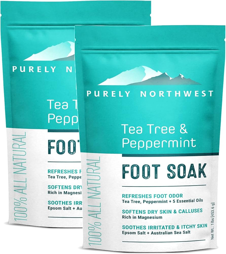Natural Tea Tree Oil Foot Soak-Made in the USA for Ingrown Toenails, Athletes Foot Burning & Itch... | Amazon (US)