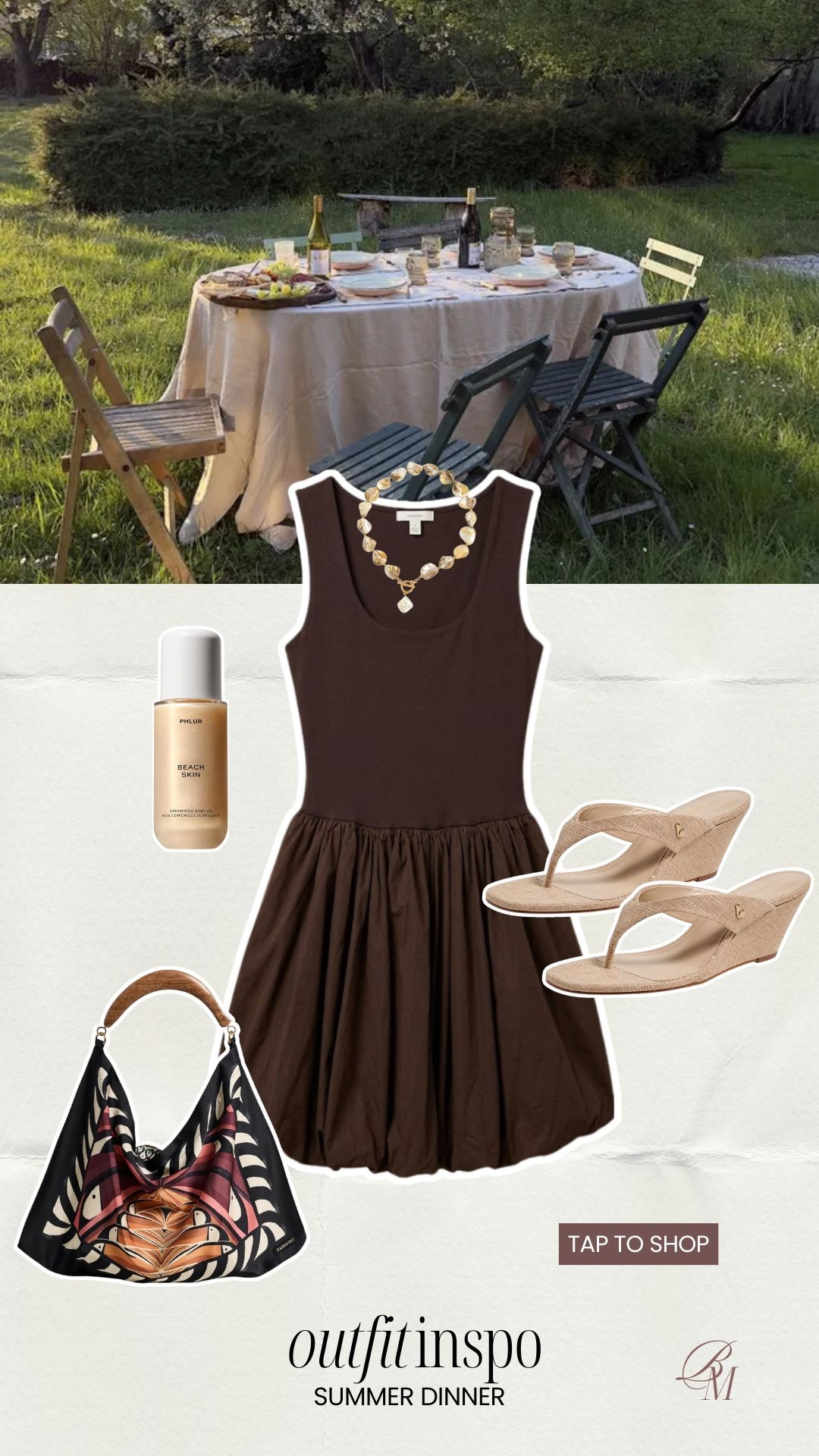 Summer Dinner Outfit Inspo 🤎

#LTKootd #LTKgrwm #LTKSeasonal
