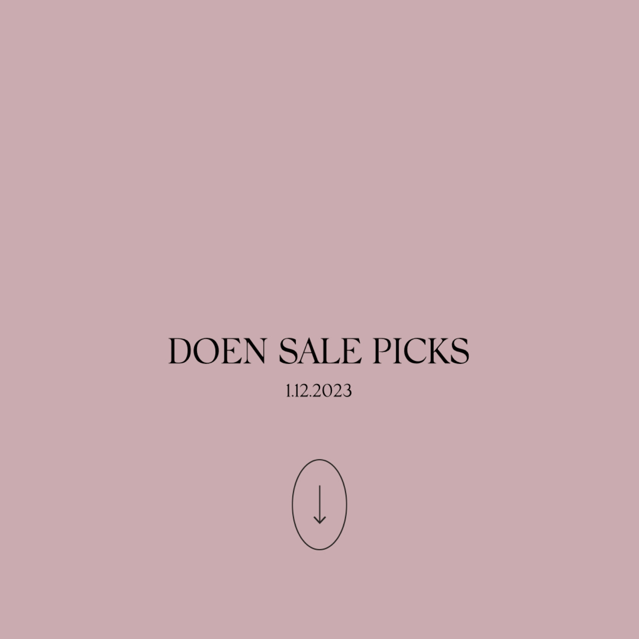 Doen sale picks 

#LTKsalealert #LTKSeasonal #LTKkids