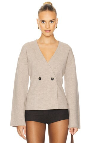 Rag & Bone Lori Cardigan in Oatmeal from Revolve.com | Revolve Clothing (Global)