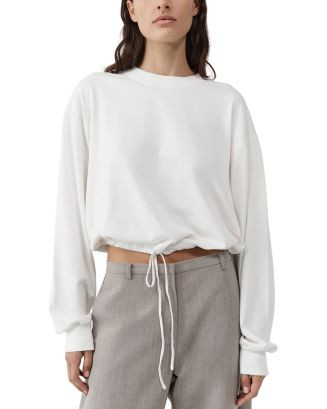 Drawstring Long Sleeve Top | Bloomingdale's (US)