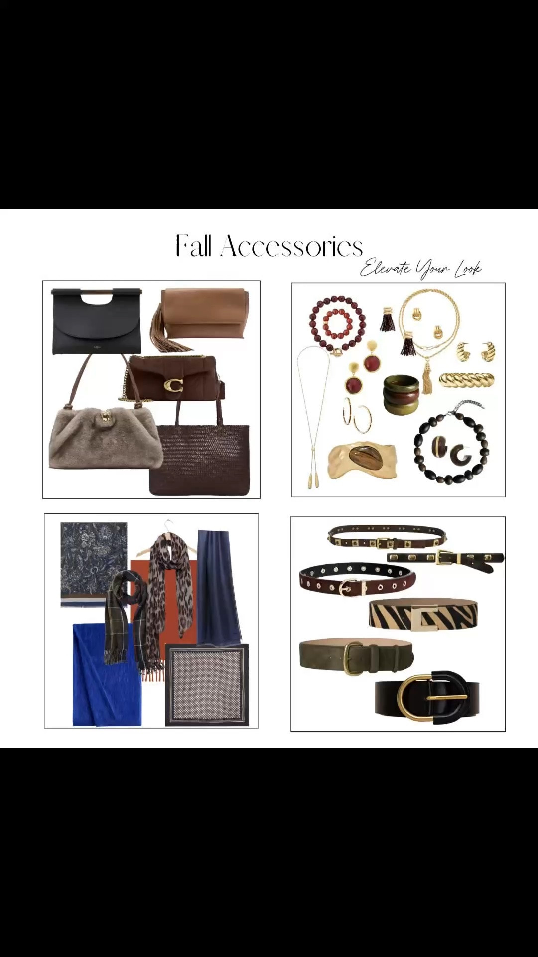 Fall is one of our favorite seasons for fashion.  Fall accessories for women are one of the easiest ways to refresh your style without buying a whole new wardrobe. 
Right now, new arrivals are showing up online in stores everywhere.  
Here is a round up of accessories for you.  
The wonderful thing about accessories- they elevate any look. Accessories instantly make an outfit of simple jeans and a white cotton shirt look polished and complete!!!

#LTKgrwm #LTKootd #LTKSeasonal