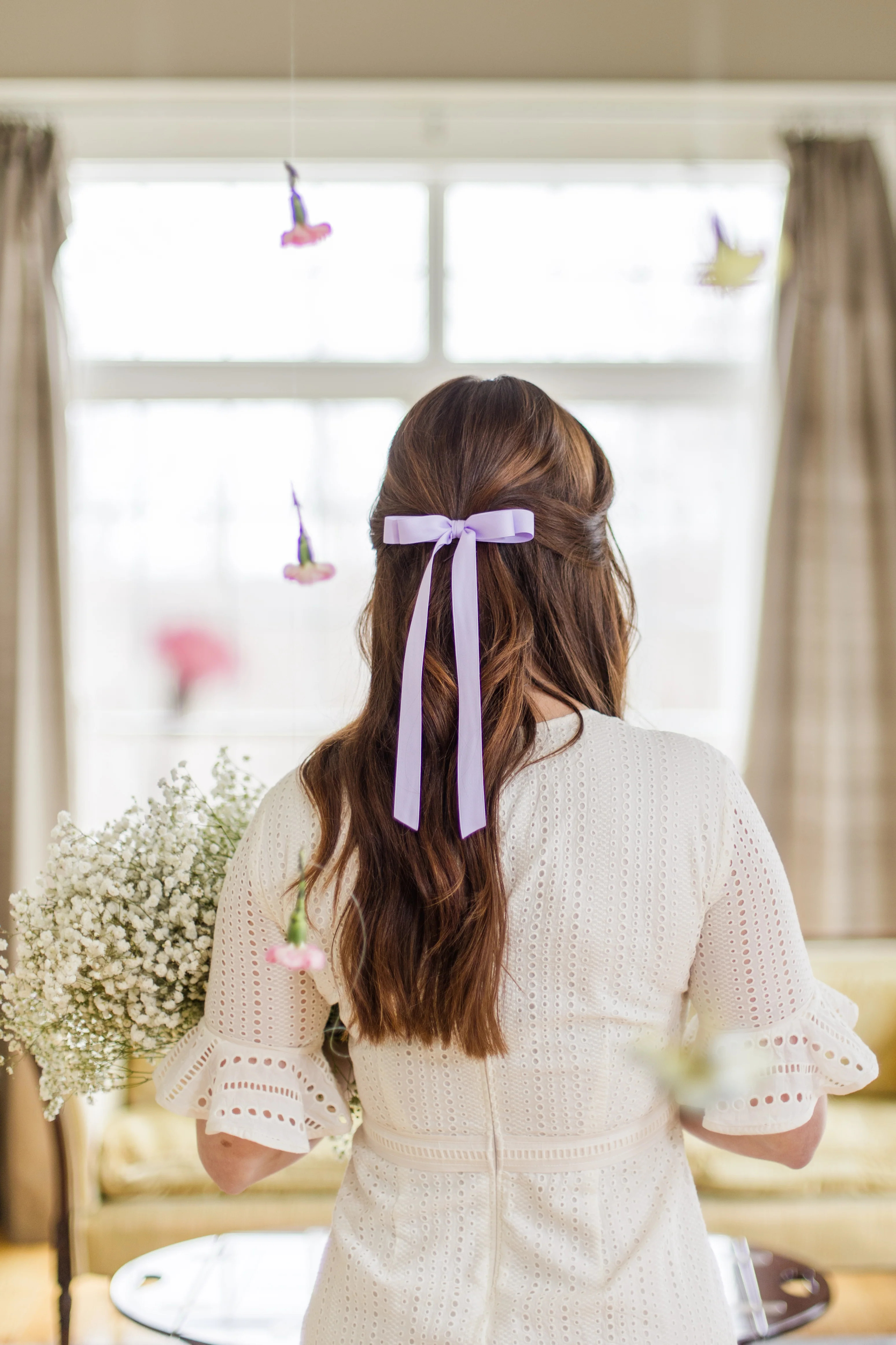 Micro Alice Matte Satin Bow | Grace & Grandeur Bow Company