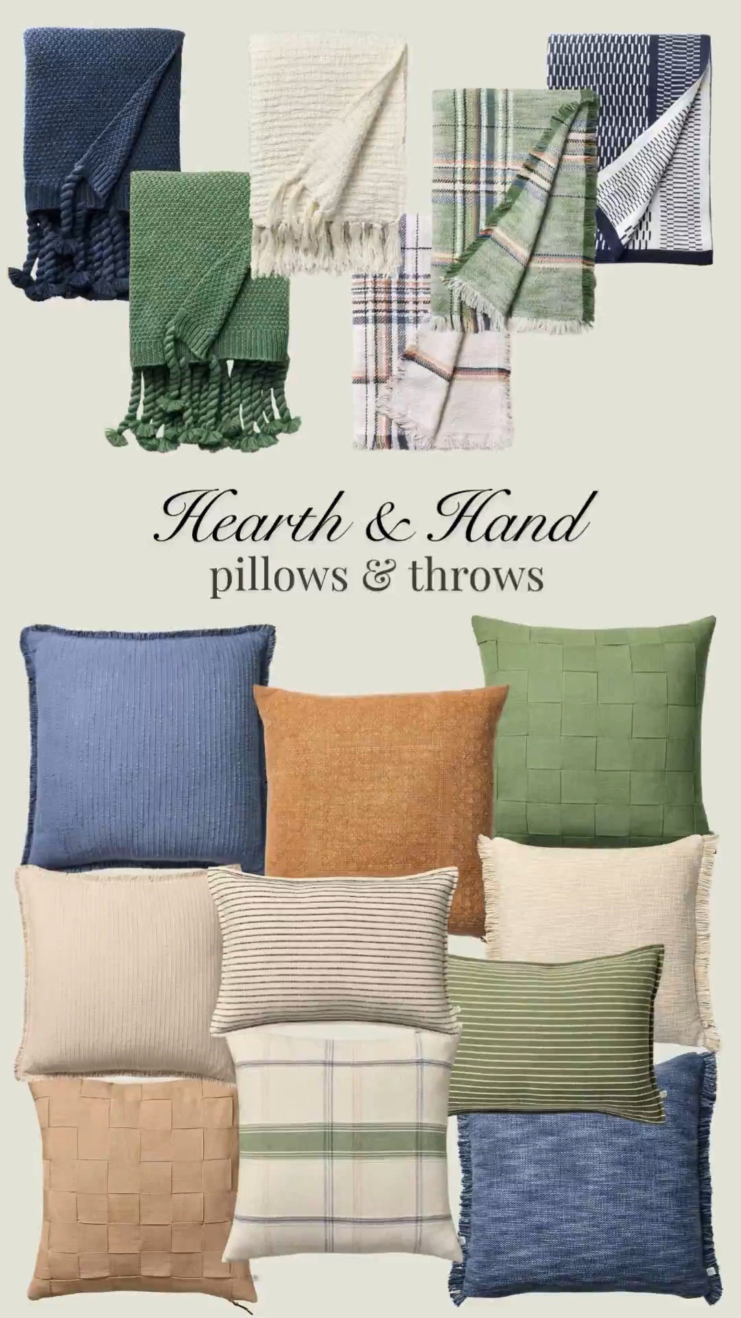 Releasing online Dec 21 at 1am MST - set your alarm! I love these colorful throw pillows from the new Hearth & Hand spring collection at Target! cottage core, modern organic, traditional, living room, family room, bedroom, guest room, girl's room, primary bedroom, entryway, sofa, couch 

#LTKFindsUnder50 #LTKHome #LTKSeasonal