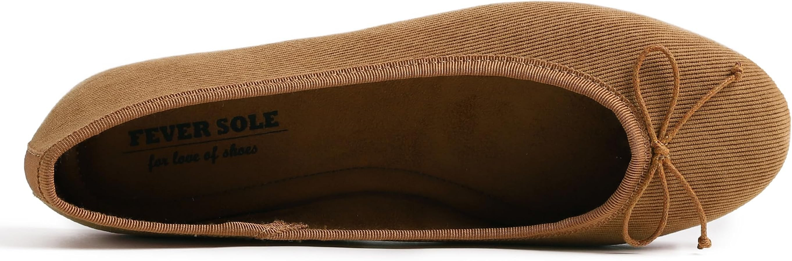 FEVERSOLE Women's Ultra Soft Colorful Memory Foam Cushioned Faux Suede Home Ballet Flats | Amazon (US)