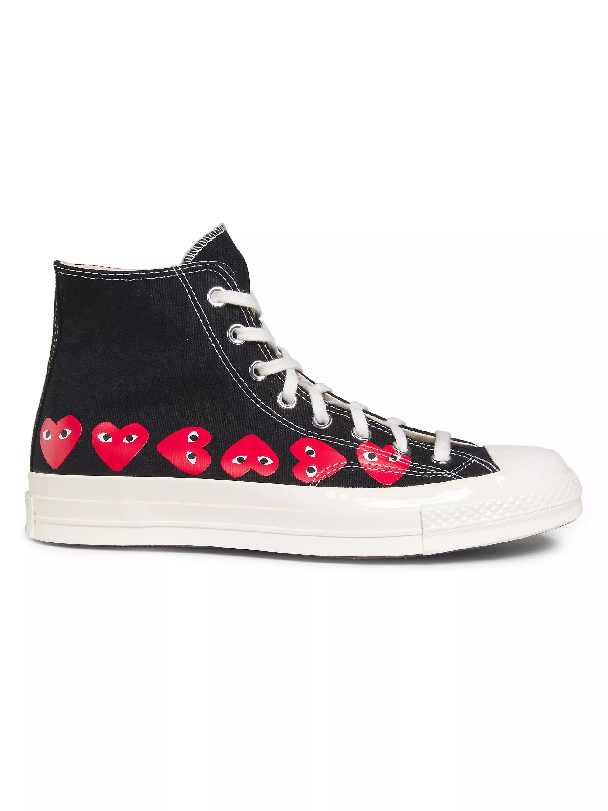 CdG PLAY x Converse Chuck Taylor All Star Multi-Heart High-Top Sneakers | Saks Fifth Avenue