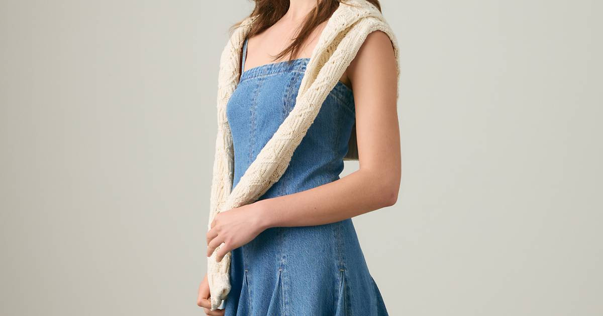 Denim Godet Mini Lightweight Dress | Levi's US