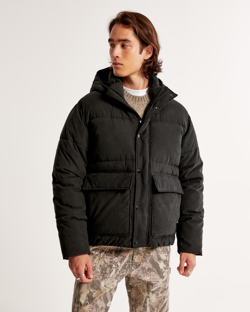 Hooded Ultra Utility Puffer | Abercrombie & Fitch (US)