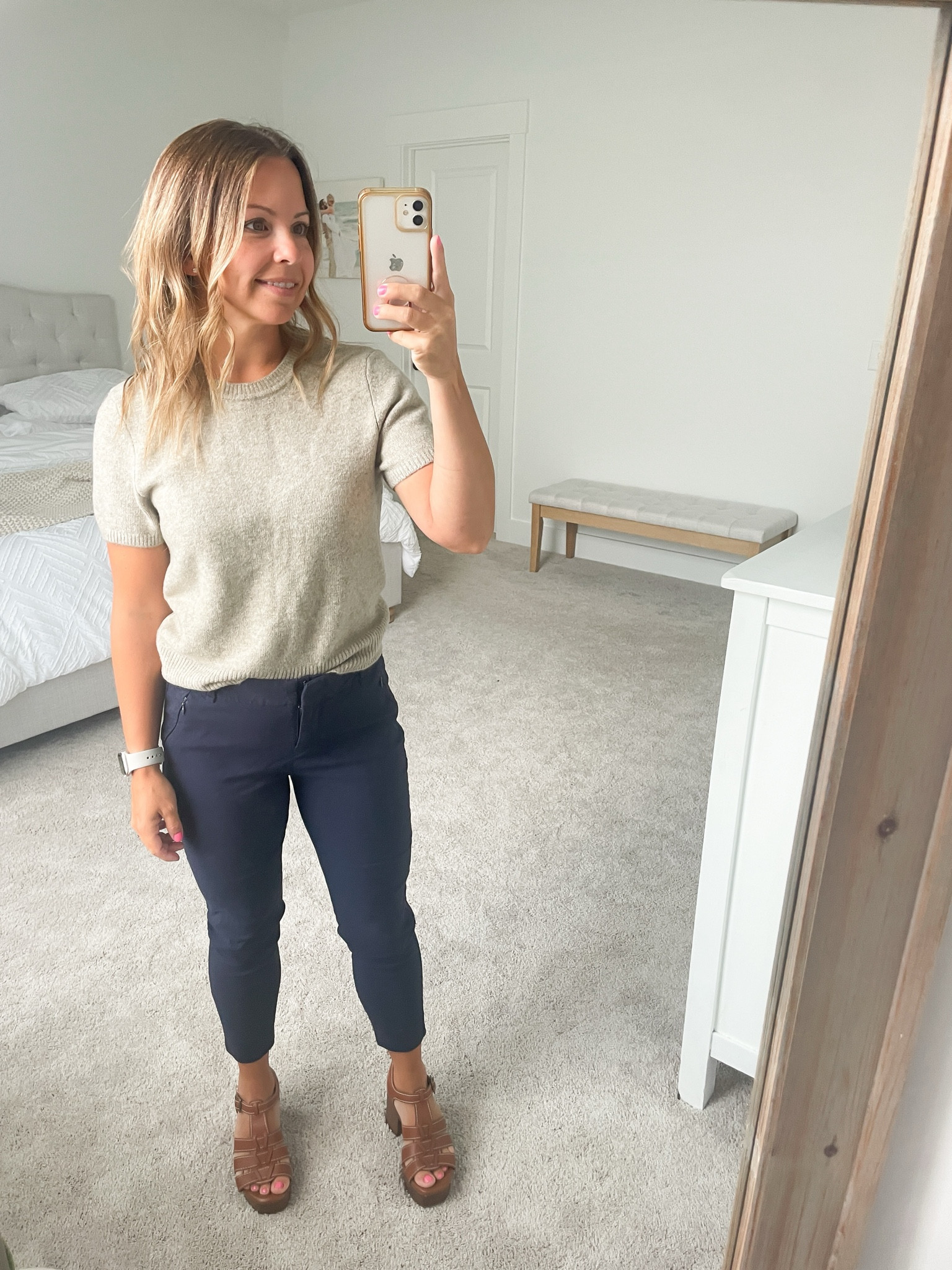I don’t always go to the office, but when I do, I document it with a work outfit pic 💁‍♀️✌️

Shirt & pants are on sale! Love the shirt, it’s super soft and the perfect length. 

#LTKWorkwear #LTKSaleAlert #LTKShoeCrush
