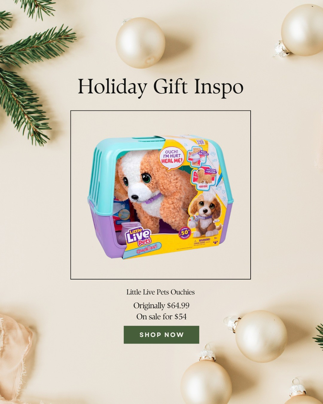 For the child who loves to nurture, Little Live Pets Ouchies is a great gift

#LTKGiftGuide #LTKHoliday #LTKKids