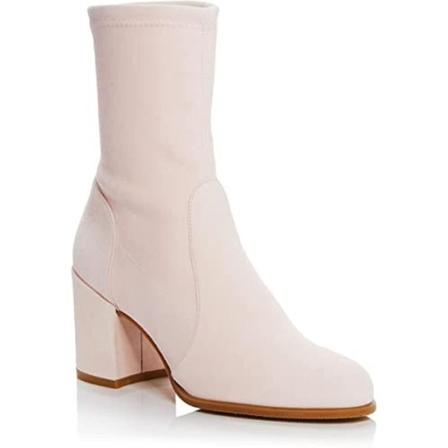 NWB STUART WEITZMAN Tallulah Street Suede Boot, Size 7.5, Light Pink | eBay US