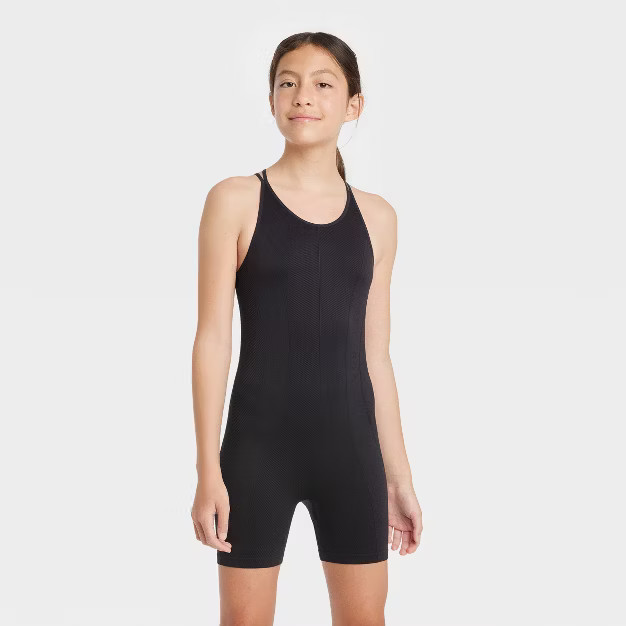 Girls' Seamless Bike Leotard - All in Motion™ | Target