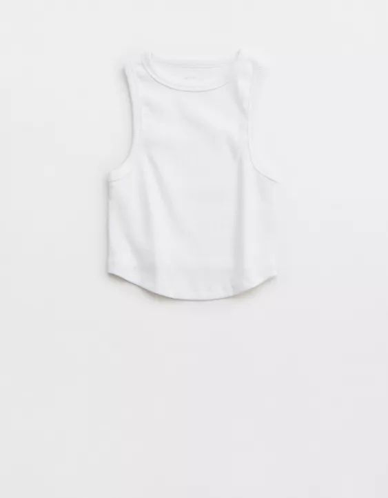 Aerie New Day Curved Hem Tank Top | Aerie