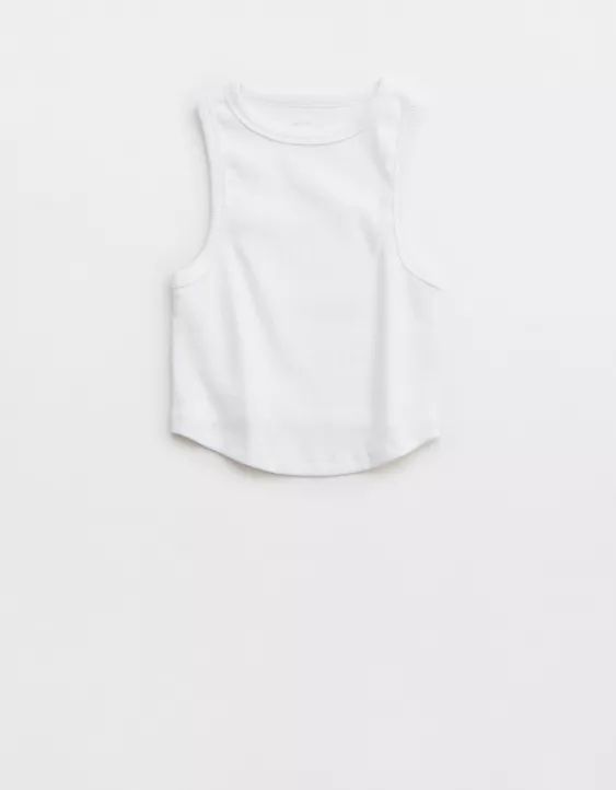 Aerie New Day Curved Hem Tank Top | American Eagle Outfitters (US & CA)
