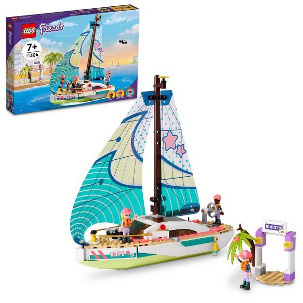 LEGO Friends Stephanie Sailing Adventure 41716 Building Kit | Target