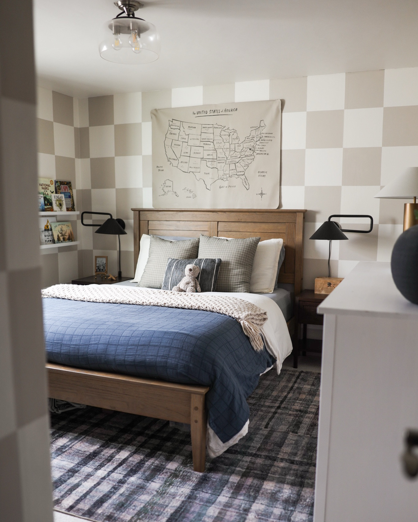 Finished up this room refresh my my oldest & we love how it turned out 🤎

#LTKHome