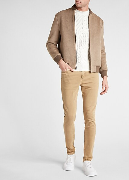 Super Skinny Clay Wash Temp Control Hyper Stretch Jeans | Express