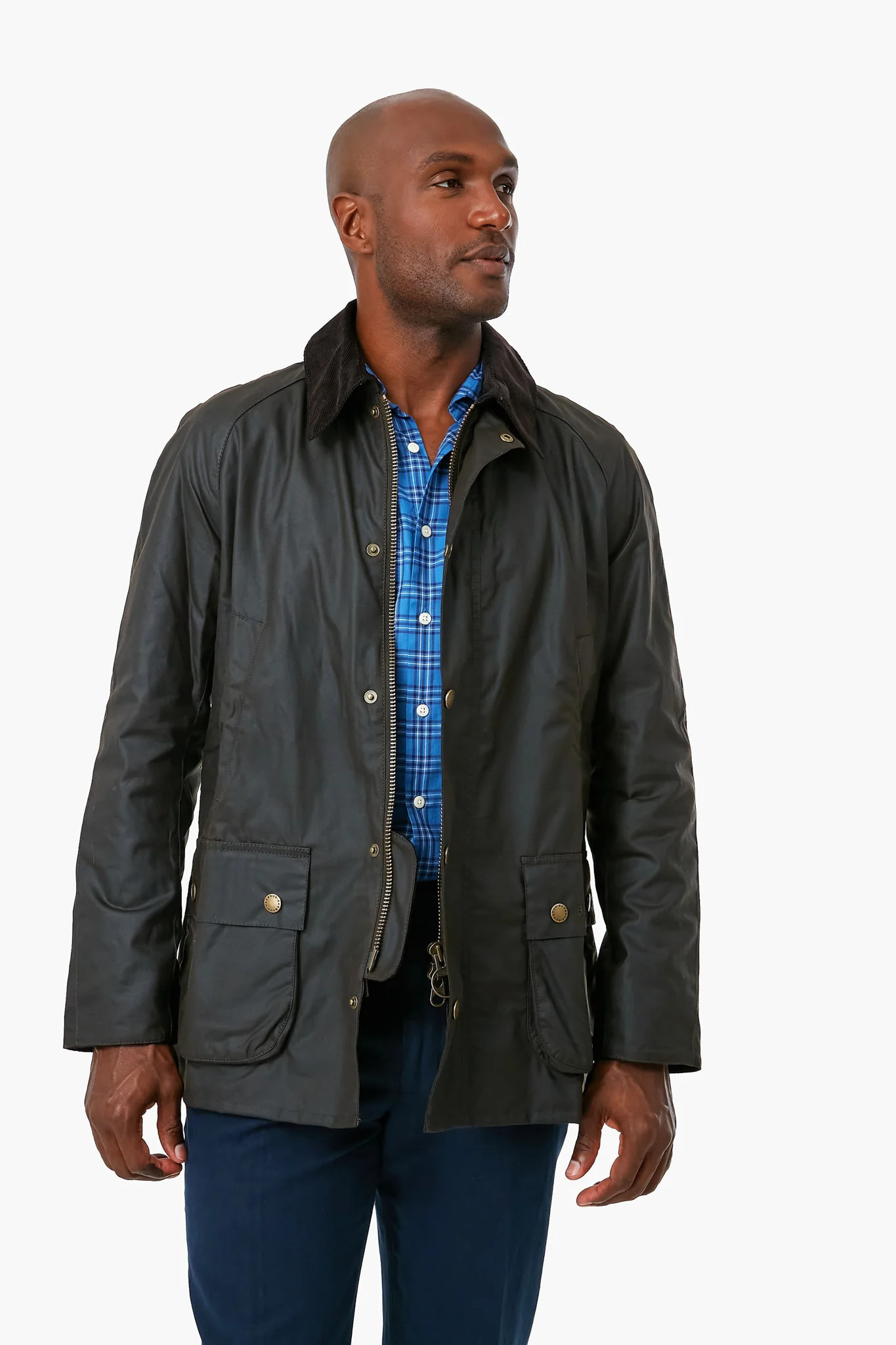 Olive Ashby Wax Jacket | Tuckernuck (US)