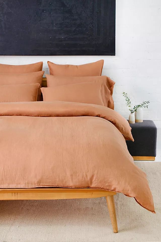 Pom Pom at Home Parker Linen Duvet Set | Anthropologie (US)