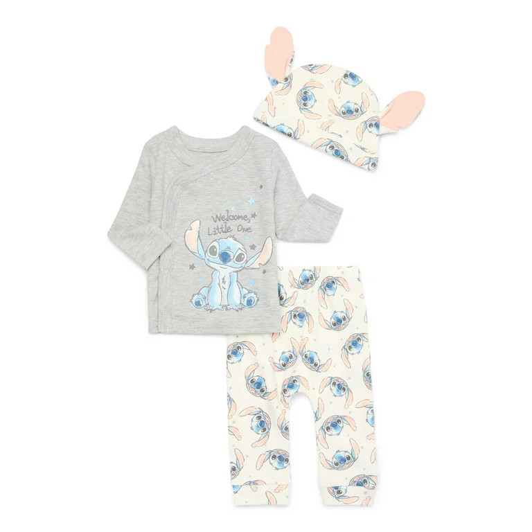 Disney Baby Wishes + Dreams Character Baby Take Me Home Set, 3-Piece, Sizes Preemie-9 Months - Wa... | Walmart (US)