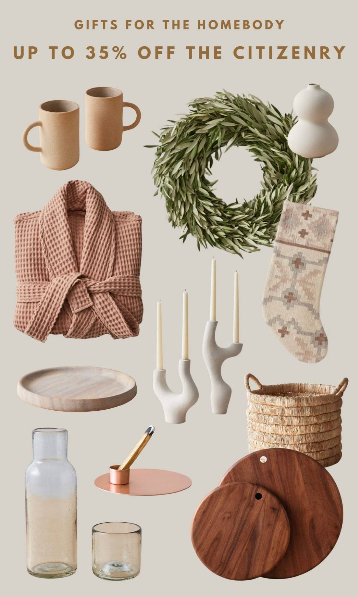 What’s in my cart from The Citizenry (up to 35% off sitewide ends tonight) - love those Christmas stockings and everything else too - especially great for gifts imo - home decor - ceramic mugs - organic modern glass carafe - gifts for the homebody

#LTKhome #LTKCyberWeek #LTKGiftGuide