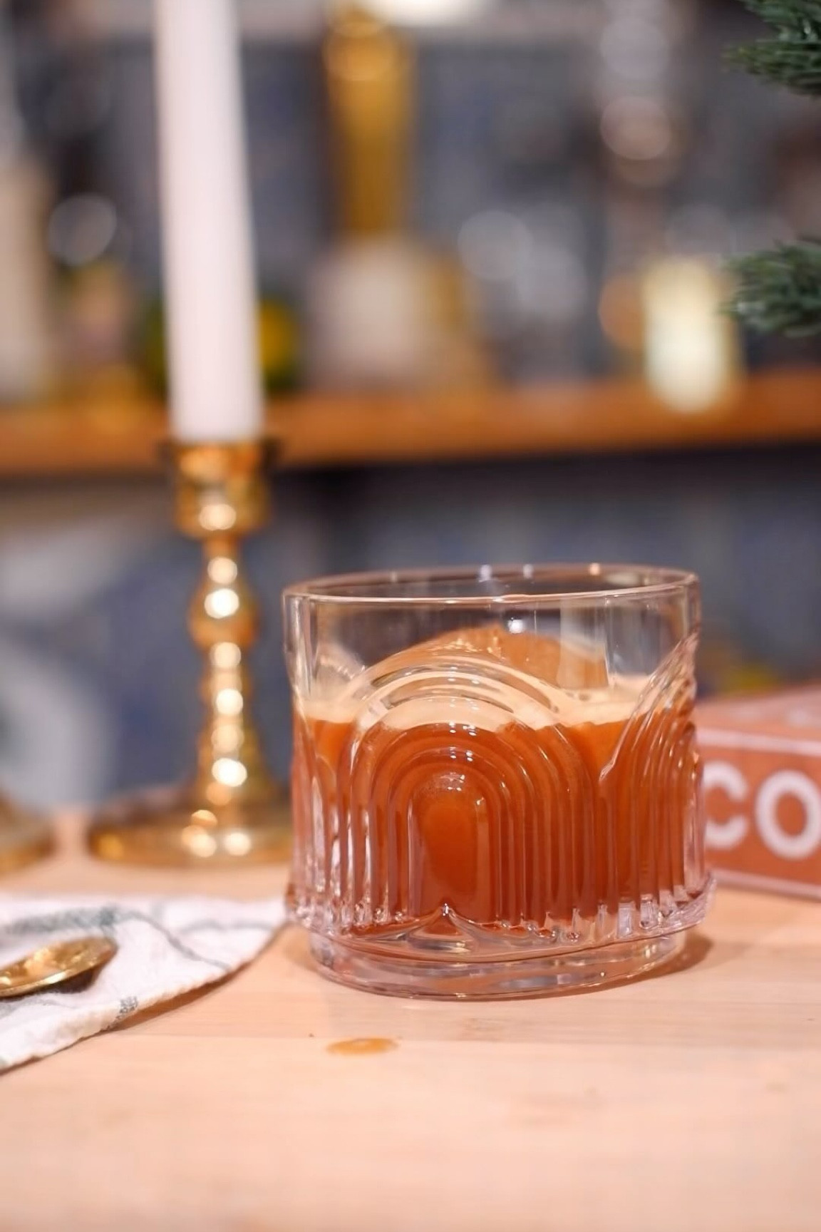 The carajillo, Spanish for courage, is the perfect two ingredient cocktail for sipping in the late afternoon or after dinner. With notes of vanilla and spice, I think it would be hard to find a two ingredient cocktail with more holiday flavor packed in! If I’m being honest, this might be better than an espresso martini. 

Carajillo 

2 oz licor 43
2 oz espresso or very strong coffee 

Pour ingredients into a cocktail shaker, fill with ice, and shake well for 15 seconds. This shake is what will give you the velvety foamy texture. Strain over a large ice cube, sip, and enjoy. 

Would also be great with a nice orange twist and even with some reposado tequila added hehe. 

 #cocktails #christmascocktails #mexicancocktails #spanishcocktails #simplecocktaip #coffeecocktail #homebar