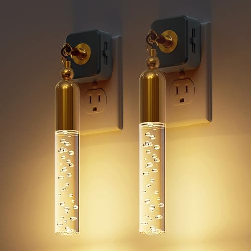 L LOHAS LED Night Lights Plug into Wall, 2 Pack Dimmable Night Light 0-100LM, Rotating Night Ligh... | Amazon (US)