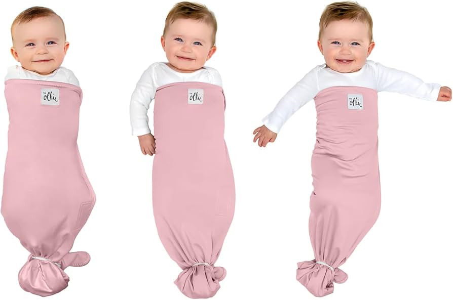 The Ollie Swaddle – Adjustable Baby Swaddle for Newborns | Pediatrician-Approved for Safe Sleep... | Amazon (US)