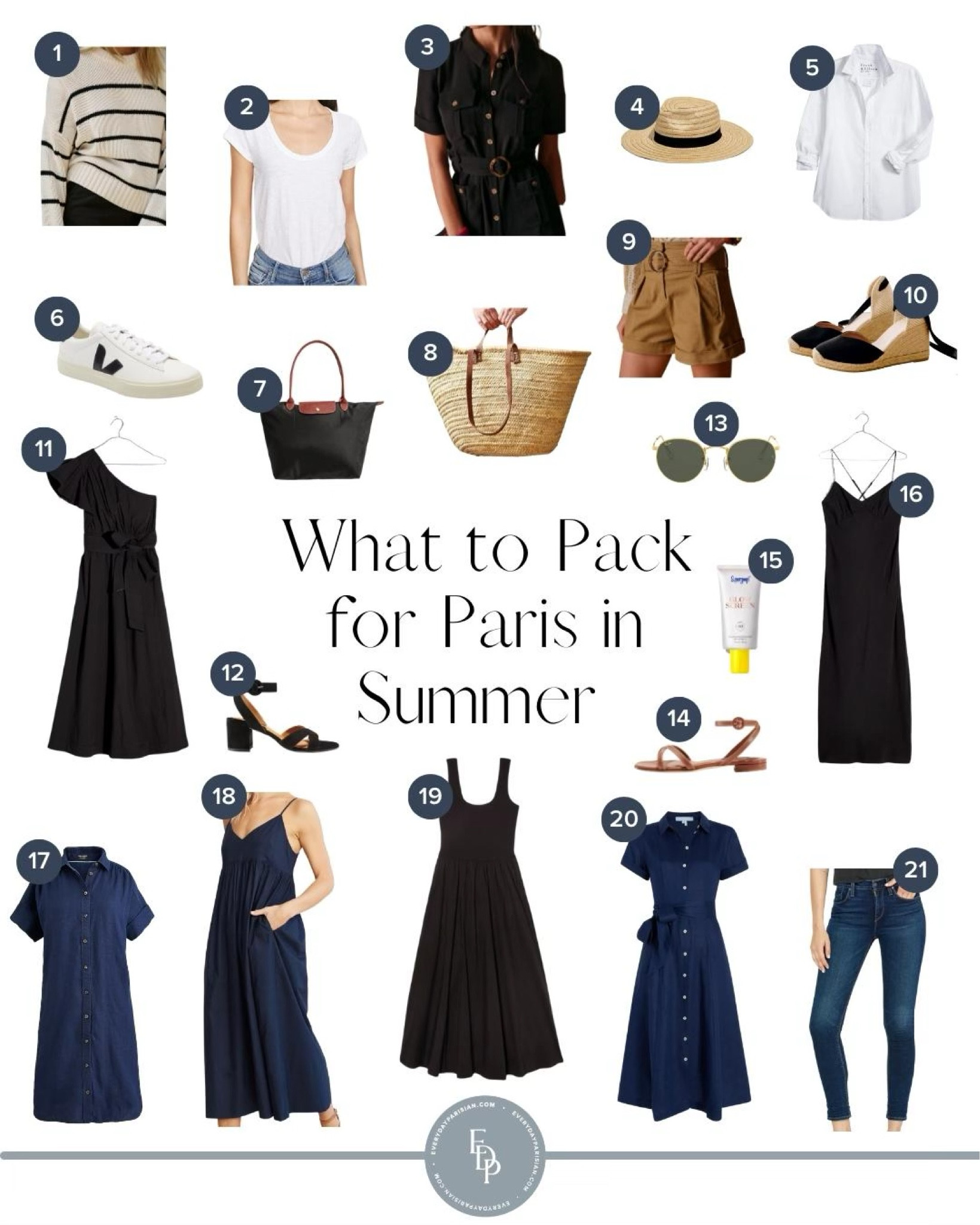 What to pack for Paris in the summer. Neutral colors are easy to mix and match. Go for linen, dresses, shorts, and sandals. Don’t forget the hat, sunglasses, and sunscreen. #paris #parispackinglist #whattopackforparis #shoesforparis

#LTKstyletip #LTKtravel #LTKSeasonal