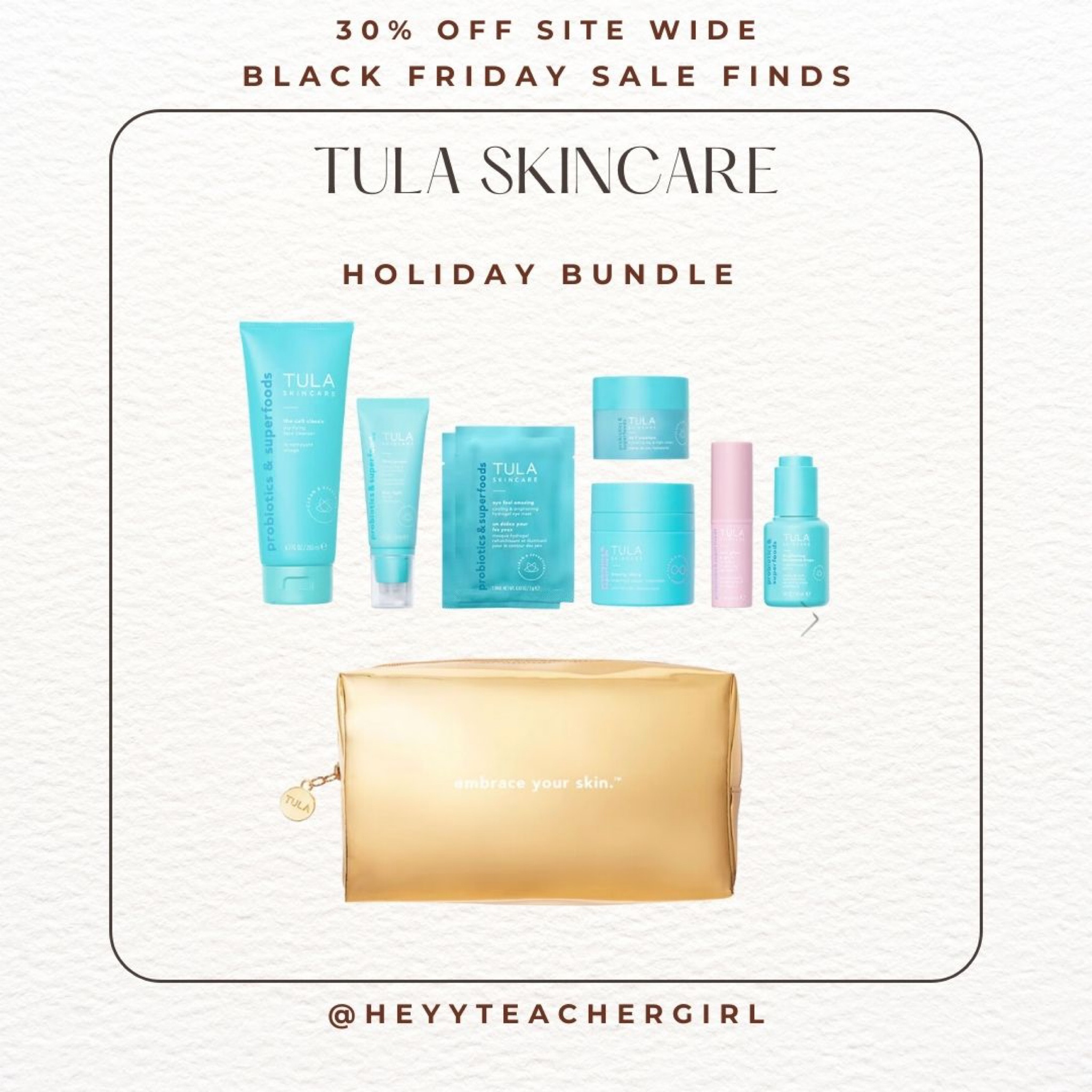 30% off site wide @tula


#LTKHoliday #LTKCyberWeek #LTKsalealert