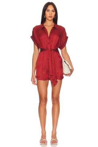Steve Madden Tori Romper in Spiced Apple from Revolve.com | Revolve Clothing (Global)