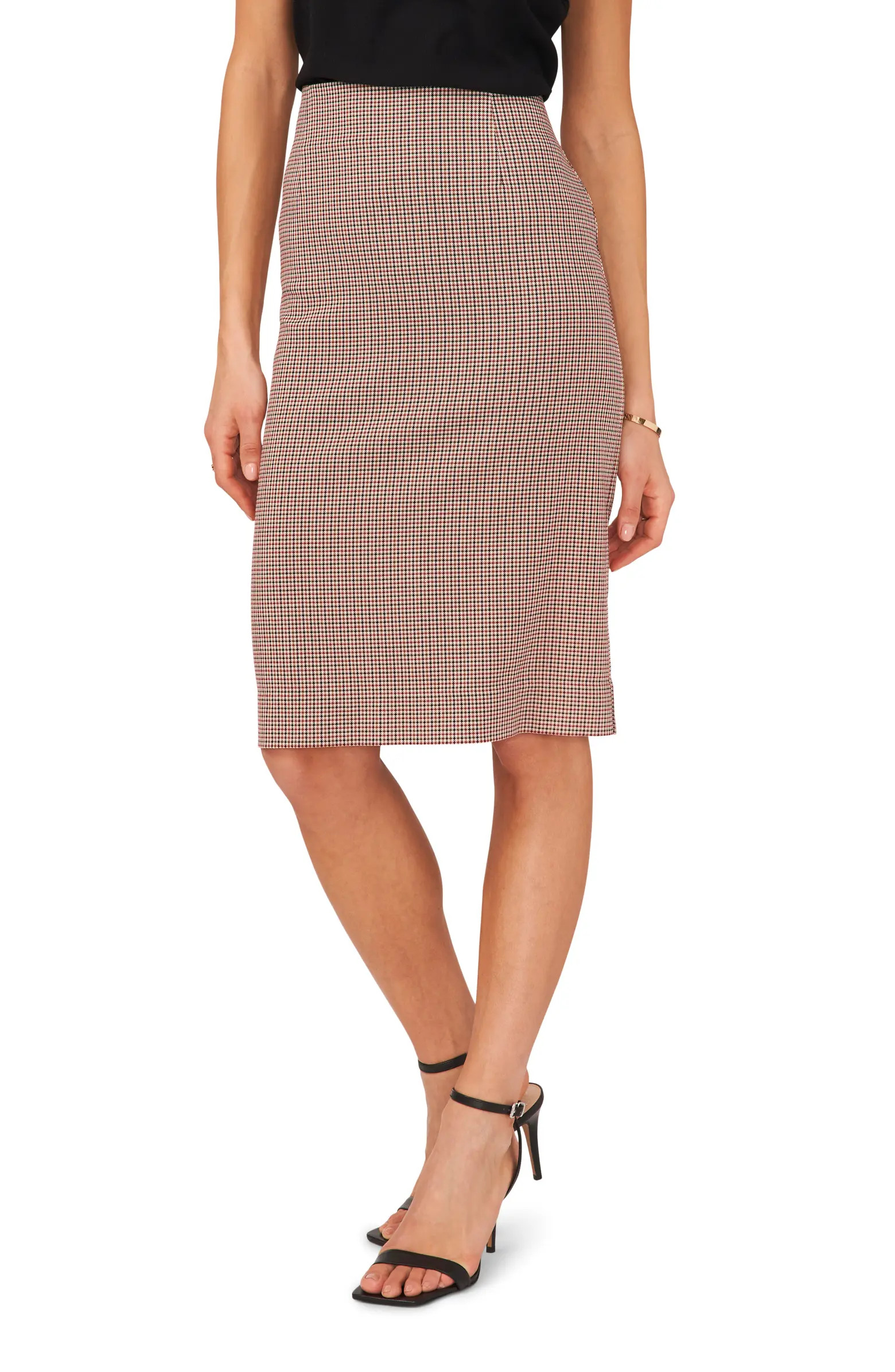 1.STATE Check Pencil Skirt | Nordstrom | Nordstrom