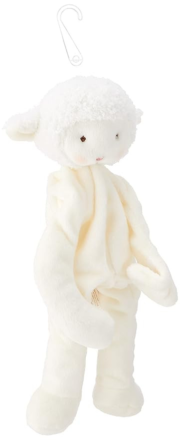 Bunnies By The Bay Kiddo Lamb Silly Buddy with Pacifier Holder | Amazon (US)