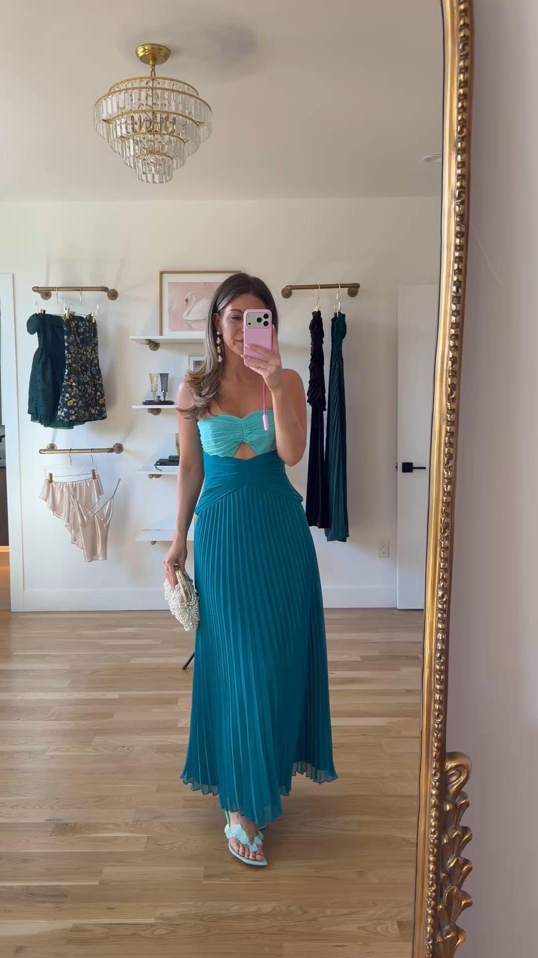 Teal pleated cutout wedding guest or destination dress

Vici code: emerson30

Wearing my usual small/2

Wedding guest
Formal event
Spring party
Summer event
Special occasion

#LTKootd #LTKWedding #LTKSeasonal