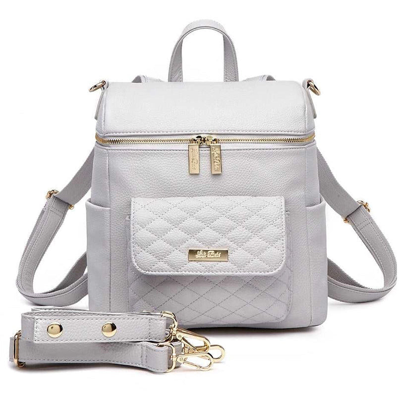 Petit Monaco Diaper Bag | Stone Grey | Luli Bebé