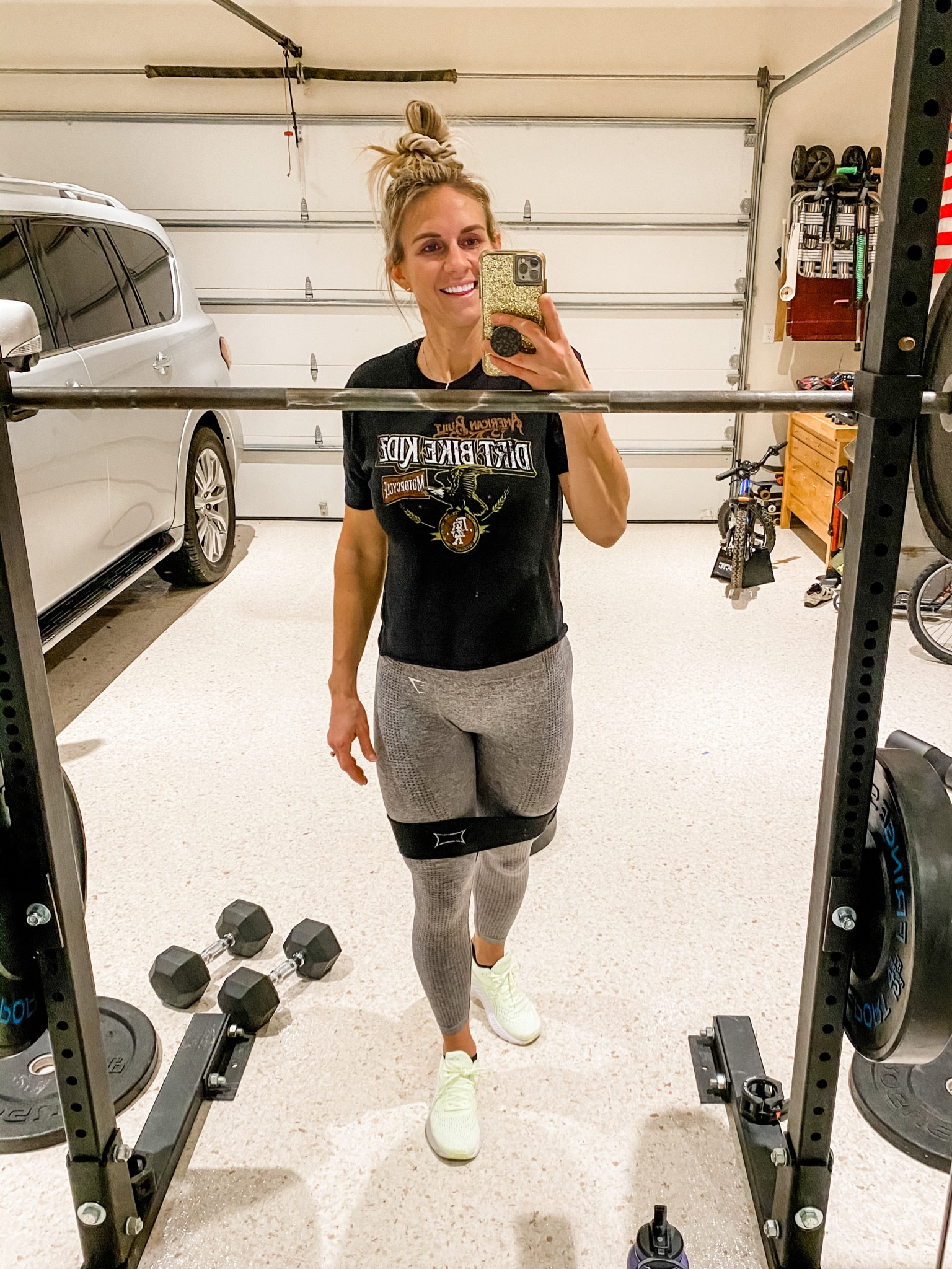 Workout bands. Glute workout. Affordable exercise equipment.

#LTKfit #LTKunder50 #LTKcurves