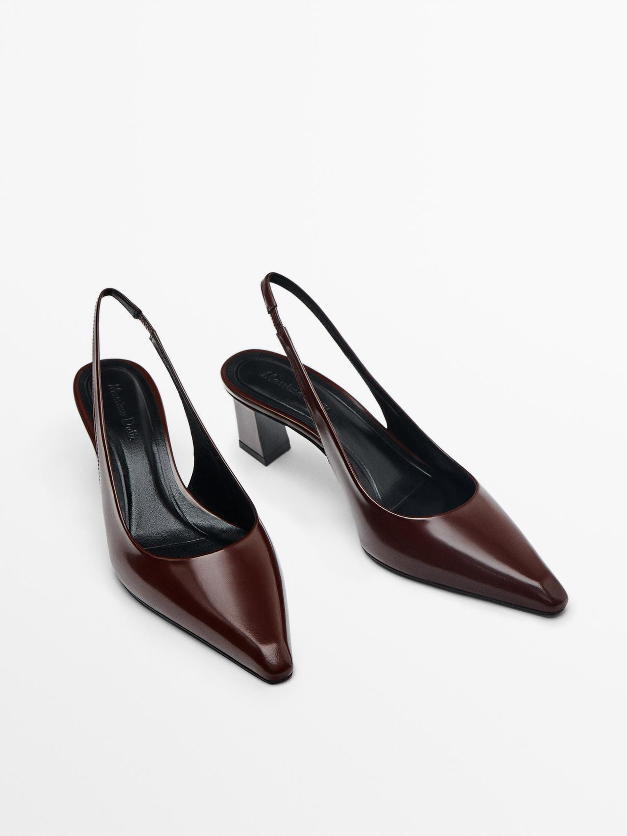 Absatzschuhe mit offener Ferse - Massimo Dutti Deutschland | Massimo Dutti DE