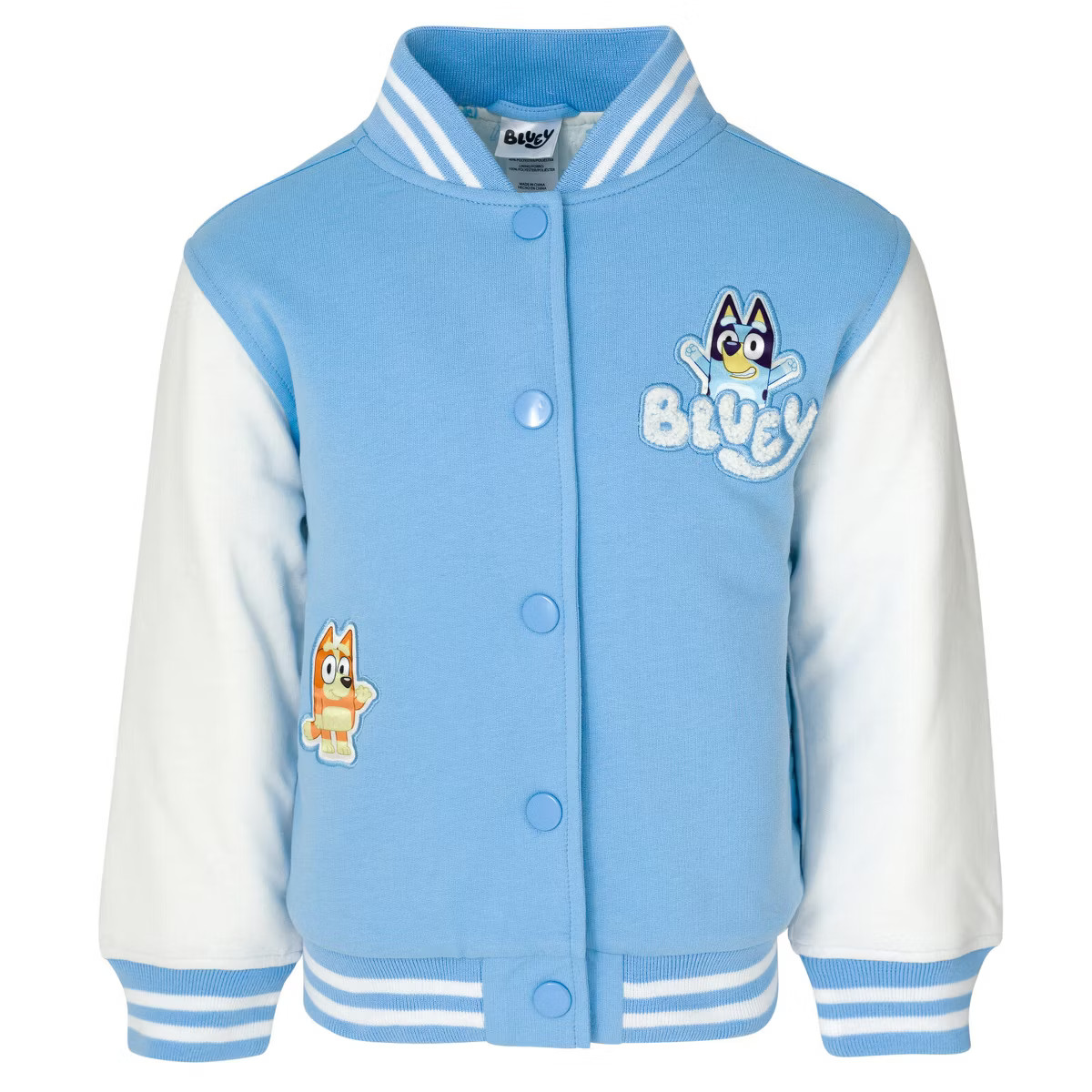 Bluey Girls Varsity Bomber Jacket Little Kid to Big | Target