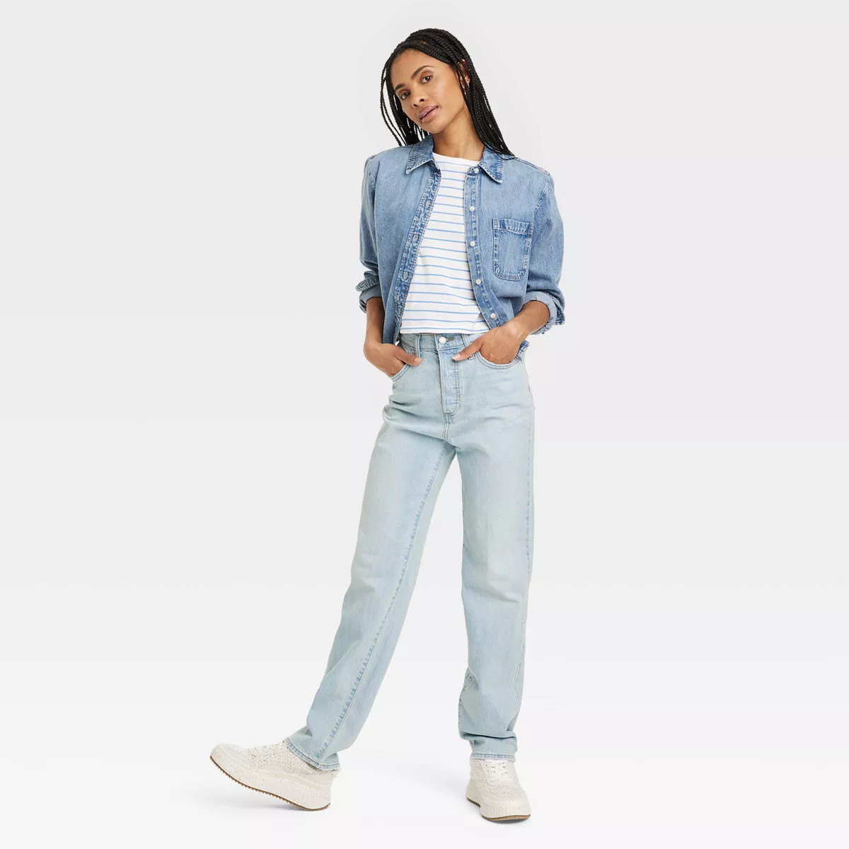 Women's High-Rise 90's Straight Jeans - Universal Thread™ | Target