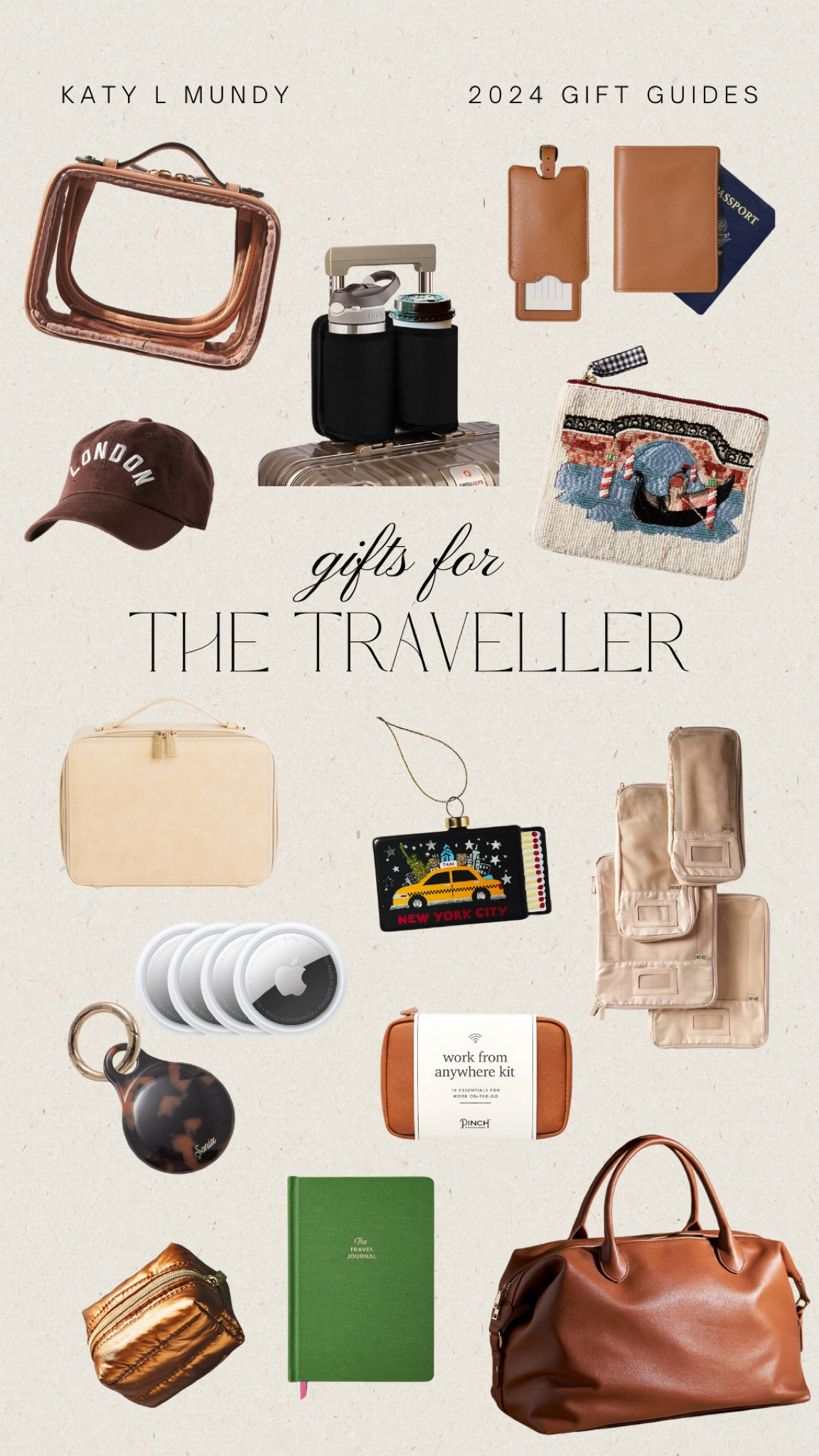 Gift ideas for the traveler 

#LTKHoliday #LTKGiftGuide #LTKTravel