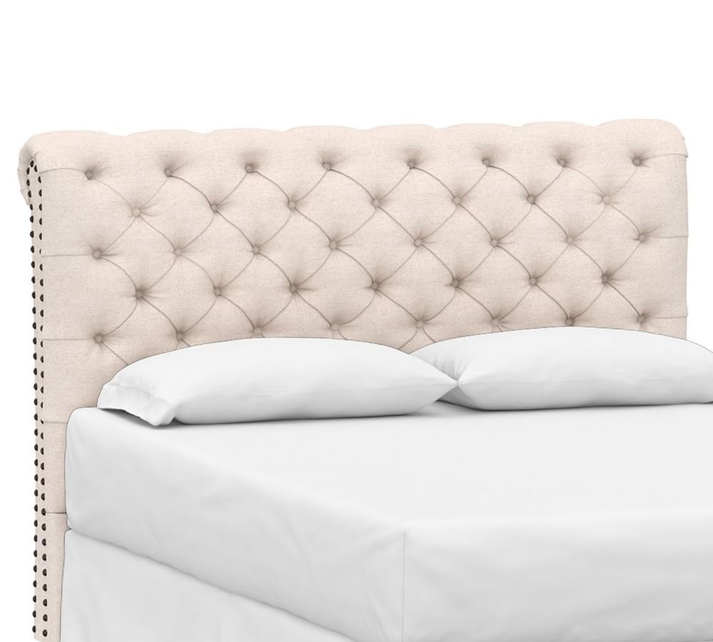 Chesterfield Tufted Upholstered Headboard | Pottery Barn (US)