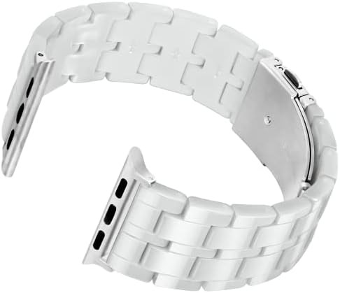 SIBOYL Resin Apple Watch Band 2022 Compatible with apple watch 45mm 44mm 42mm for Dressy Women Men,  | Amazon (US)